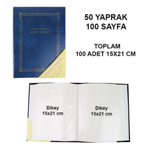 - 100 lük 15x21cm Fotoğraf Albümü (1)  - 100 lük 15x21cm Fotoğraf Albümü (1)