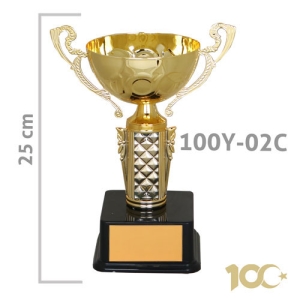 - Sublimasyon 100. Yıl Ödül Kupası 25 cm (Küçük Boy)  - Sublimasyon 100. Yıl Ödül Kupası 25 cm (Küçük Boy)