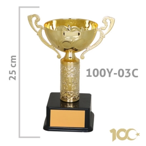- Sublimasyon 100. Yıl Ödül Kupası 25 cm (Küçük Boy)  - Sublimasyon 100. Yıl Ödül Kupası 25 cm (Küçük Boy)