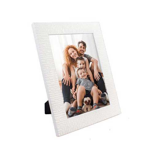 Camlı Plastik Beyaz Çerçeve 15x21 cm - 3