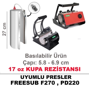 - 17oz Freesub Tumbler Kupa Rezistansı   - 17oz Freesub Tumbler Kupa Rezistansı