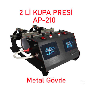 İkili  Kupa Baskı Presi AP1821 (Fincan ve Standart Rezistans) - 4
