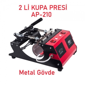 - İkili Kupa Baskı Presi AP1821 (Fincan ve Standart Rezistans) (1)  - İkili Kupa Baskı Presi AP1821 (Fincan ve Standart Rezistans) (1)