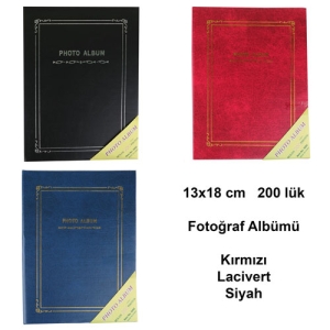 - 200'lük 13x18 cm Fotoğraf Albümü  - 200'lük 13x18 cm Fotoğraf Albümü