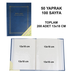 200'lük 13x18 cm Fotoğraf Albümü - 4