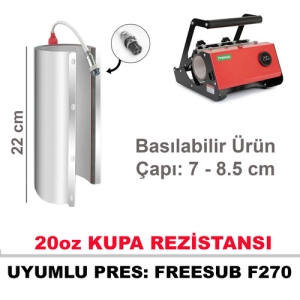 - 20oz Freesub Tumbler Kupa Rezistansı (1)  - 20oz Freesub Tumbler Kupa Rezistansı (1)