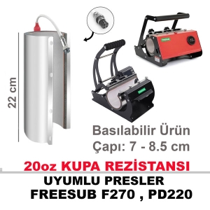 - 20oz Freesub Tumbler Kupa Rezistansı  - 20oz Freesub Tumbler Kupa Rezistansı