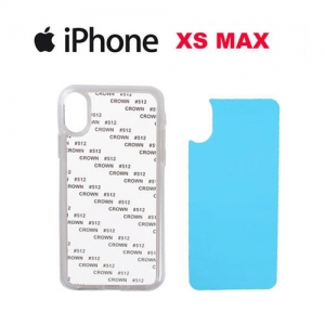 - 2D Sublimasyon Silikon iPhone XS Max Kapak  - 2D Sublimasyon Silikon iPhone XS Max Kapak