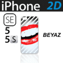 - 2D Sublimasyon Iphone 5/5S/SE Kapak (beyaz)  - 2D Sublimasyon Iphone 5/5S/SE Kapak (beyaz)
