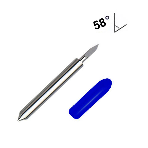 58 Derece Reflektif Plotter Kesim Bıçağı - 1