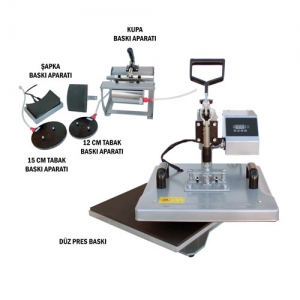- Combo Transfer Baskı Presi 38X38 cm (1)  - Combo Transfer Baskı Presi 38X38 cm (1)
