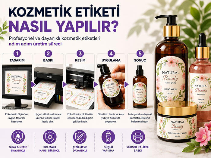 Kozmetik Etiketi Nasıl Yapılır?