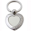 Sublimasyon Metal Kalp Anahtarlık - 4