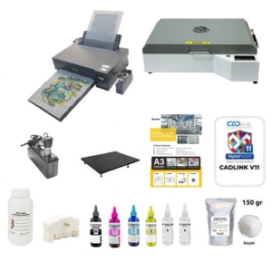  - DTF Tekstil Baskı Seti A3 (CADLink)