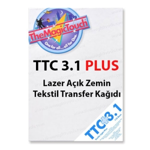 MagicTouch - Lazer Magictouch TTC 3.1 Plus Açık Zemin Tekstil Transfer Kağıdı A3 (1 adet) (1) MagicTouch - Lazer Magictouch TTC 3.1 Plus Açık Zemin Tekstil Transfer Kağıdı A3 (1 adet) (1)