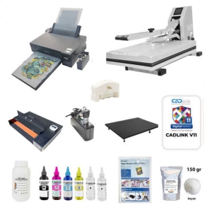 - Komple A3 DTF Tekstil Baskı Seti (CADLink)   - Komple A3 DTF Tekstil Baskı Seti (CADLink)