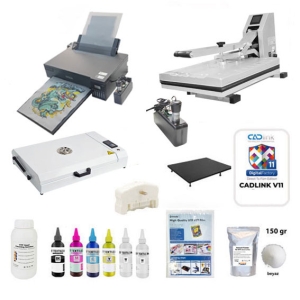 - Komple A3 DTF Tekstil Baskı Seti (CADLink)  - Komple A3 DTF Tekstil Baskı Seti (CADLink)