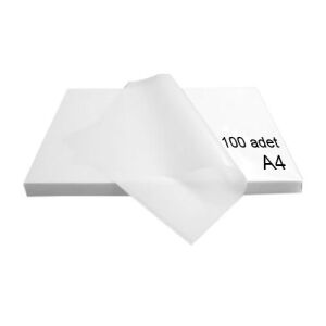 - A4 DTF Pet Film - 100 adet  - A4 DTF Pet Film - 100 adet