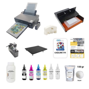  - A4 DTF Tekstil Baskı Seti (CADLink)