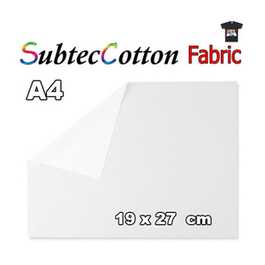 SubtecCotton - SubtecCotton A4 Fabric 19x27 cm (10 adet )