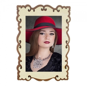  - Eko.Ahşap Dikdörtgen Fotoğraf Çerçevesi 10x15