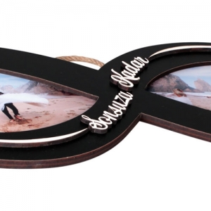  - Ahşap Sonsuzluk Fotoğraf Çerçevesi (1)