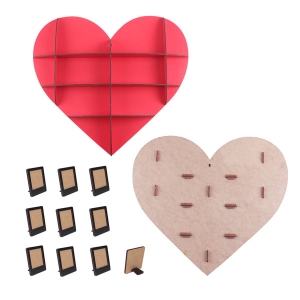  - Kalp Raflı İnstax Çerçeve (1)