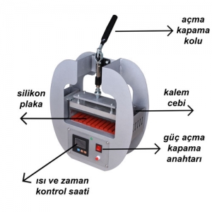 - Kalem Transfer Baskı Presi (10 lu) (1)  - Kalem Transfer Baskı Presi (10 lu) (1)