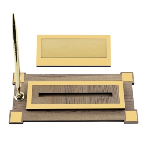 Ahşap Masa İsimliği  - Tek Kalemli - 3