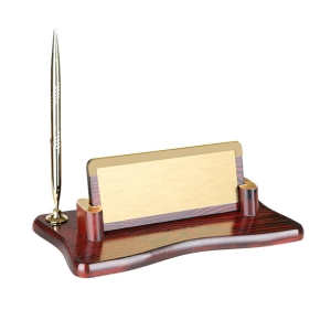  - Ahşap Masa İsimliği - Tek Kalemli