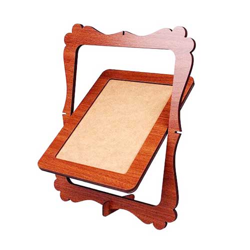 Ahşap Dönen 15x21 Çerçeve (Ceviz) (1)