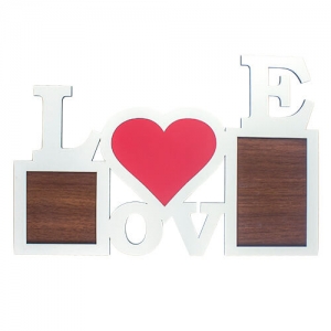 Ahşap Love Fotoğraf Çerçevesi - 3