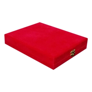 - Ayaklı Ahşap Plaket Kutusu 12x16 cm - Kırmızı (1)  - Ayaklı Ahşap Plaket Kutusu 12x16 cm - Kırmızı (1)