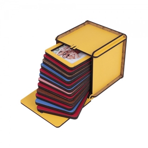 Ayaklı Polaroid İnstax Sarı Çerçeve - 3