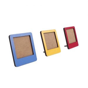 Ayaklı Polaroid İnstax Sarı Çerçeve - 5