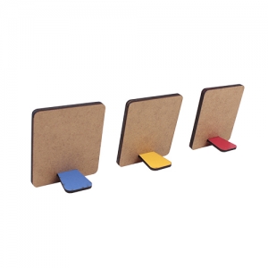 Ayaklı Polaroid İnstax Sarı Çerçeve - 6