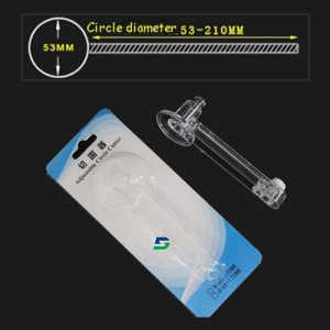 - Ayarlanabilir Plastik Rozet Kesici 53-210 mm  - Ayarlanabilir Plastik Rozet Kesici 53-210 mm