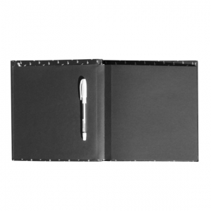 Beyaz Kalemli Anı Defteri - Love (Siyah) - 4