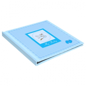 Beyaz Kalemli Anı Defteri - My Baby (Mavi) - 4