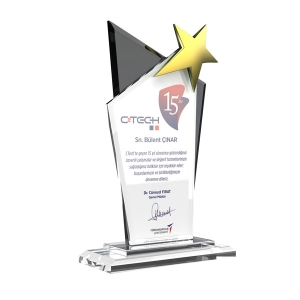  - Sublimasyon Beyaz Kristal Plaket