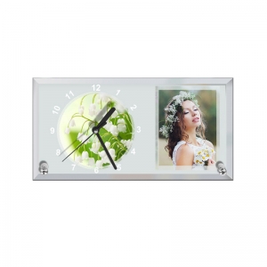 - Sublimasyon Cam Saat 16x30x0.5 cm (1)  - Sublimasyon Cam Saat 16x30x0.5 cm (1)
