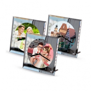- Sublimasyon Cam Saat 20x20x0.5 cm  - Sublimasyon Cam Saat 20x20x0.5 cm
