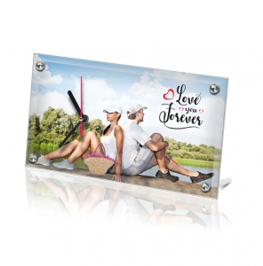 - Sublimasyon Cam Saat 16x30x0.5 cm (1)  - Sublimasyon Cam Saat 16x30x0.5 cm (1)