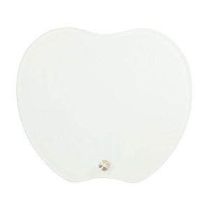 - Sublimasyon Cam Kalp Çerçeve 17x19x0.5 cm  - Sublimasyon Cam Kalp Çerçeve 17x19x0.5 cm