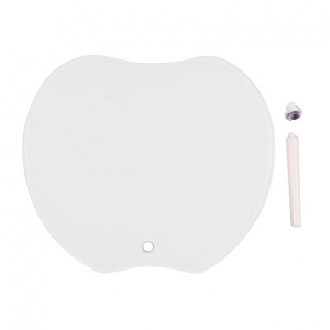 Sublimasyon Cam Kalp Çerçeve 17x19x0.5 cm - 3