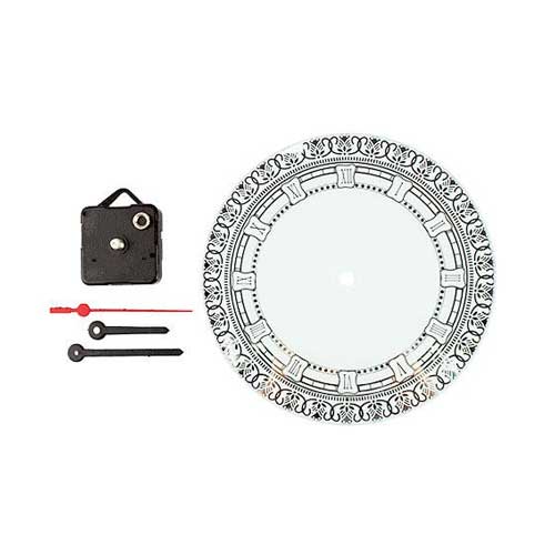 - Sublimasyon Yuvarlak Cam Saat 20 cm (1)  - Sublimasyon Yuvarlak Cam Saat 20 cm (1)
