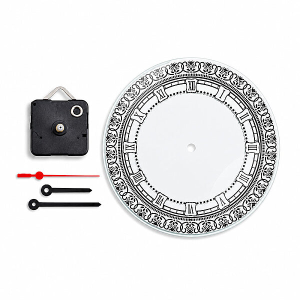 Sublimasyon Yuvarlak Cam Saat 20 cm - 1