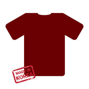 Bordo (Maroon) PU Tekstil Transfer Folyosu - 51 cm x 1 metre