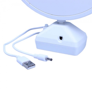 Butonlu Sihirli Led Ayna Çerçeve-Yuvarlak 18.5 cm - 5