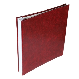 - Büyük Bordo Yapışkanlı Deri Fotoğraf Albümü - 26.5 x 29 cm   - Büyük Bordo Yapışkanlı Deri Fotoğraf Albümü - 26.5 x 29 cm
